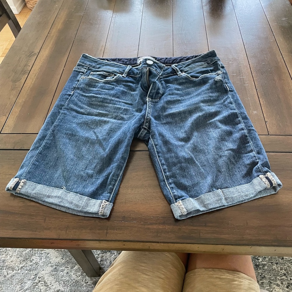 Paige Denim Jax Knee Short 29